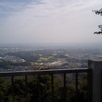 白山展望台より